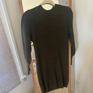 Lulus green sweater dress. Size Small